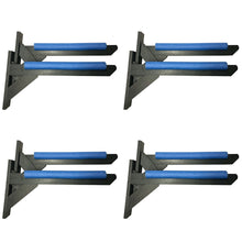 ReRackiT Wall Mounted SUP / Kayak Poly Rack (Stackable, Holds 4 Crafts)