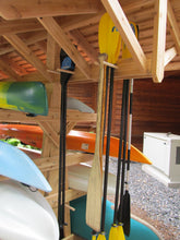 Full Roof - Custom Free-Standing Wood Rack (Holds 6-10 Kayaks, SUPs & Canoes)