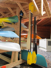 Full Roof - Custom Free-Standing Wood Rack (Holds 6-10 Kayaks, SUPs & Canoes)