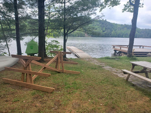 5 Rack - Kayak, SUP, Canoe Wood Storage Rack