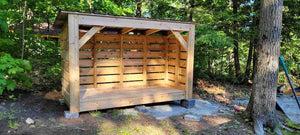 Medium - 2+ Cord of Wood - Fire Wood Shelter