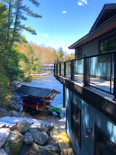 Full Roof - Custom Free-Standing Wood Rack (Holds 6-10 Kayaks, SUPs & Canoes)